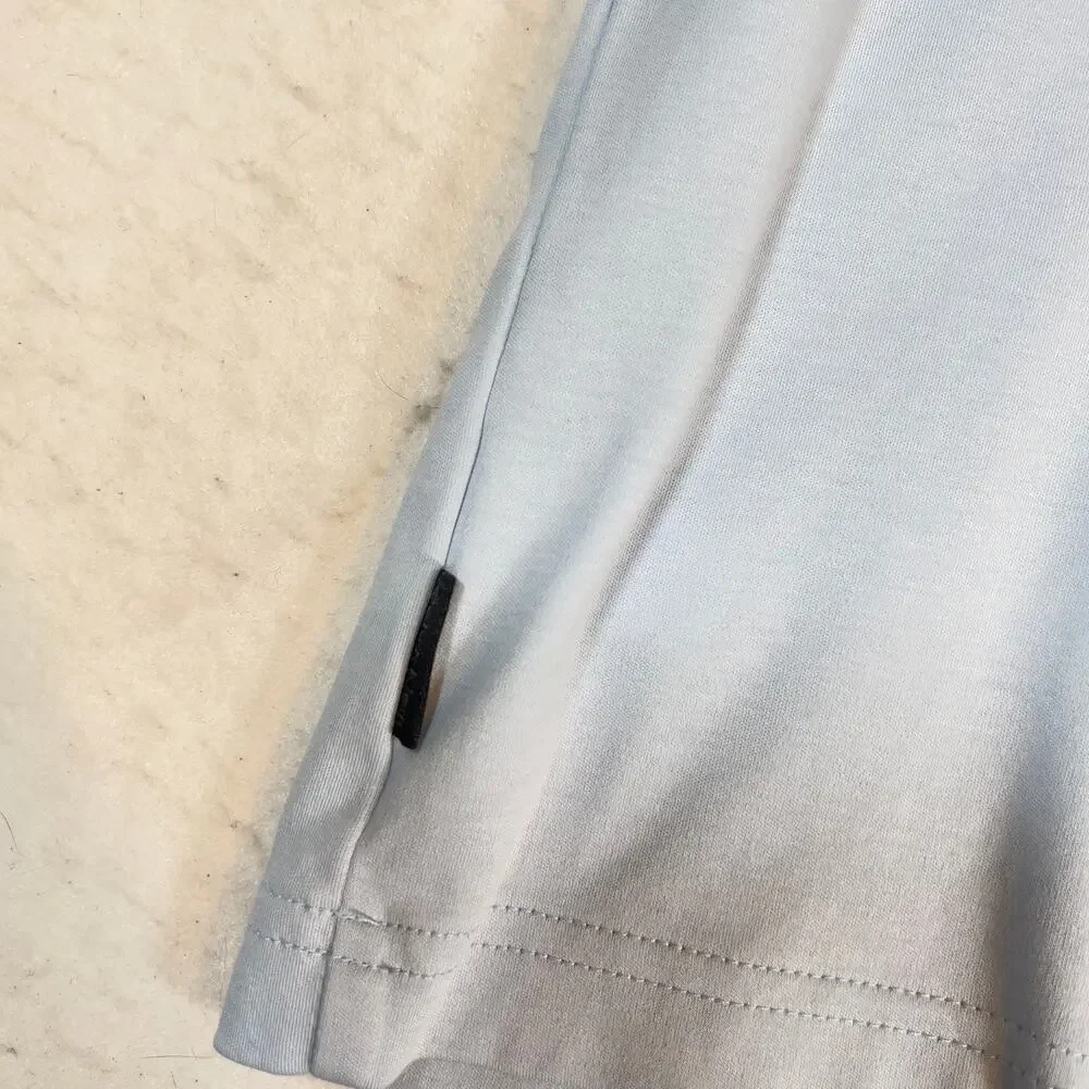 Calvin Klein Polo Shirt Men's XL Blue Colorblock Short Sleeve SOFT Cotton Resort